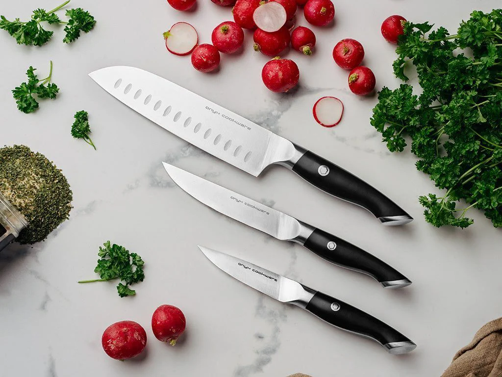 3-DELE SANTOKU-UNIVERSAL-URTE KNIVSÆT - Image 4