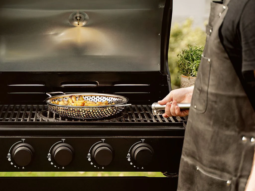 BBQ GRILLPANDE MED AFTAGELIGT HÅNDTAG 28CM - Image 8
