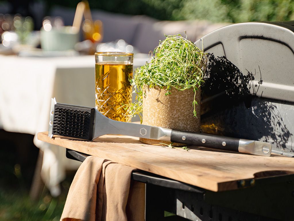 BBQ RENGØRINGSBØRSTE I RUSTFRIT STÅL - Image 2