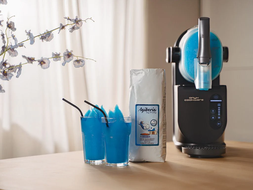 BLÅ HINDBÆR SLUSH ICE MIX – 1 KG - Image 2