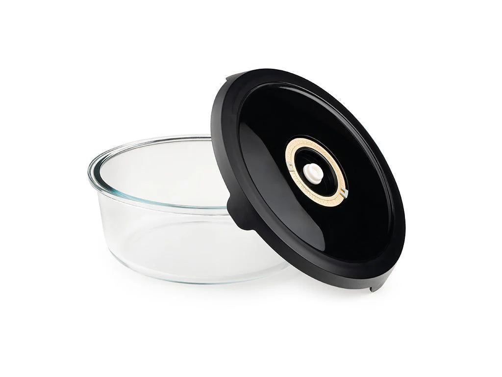 RUND VAKUUM GLASBEHOLDER – 1400ML - Image 3