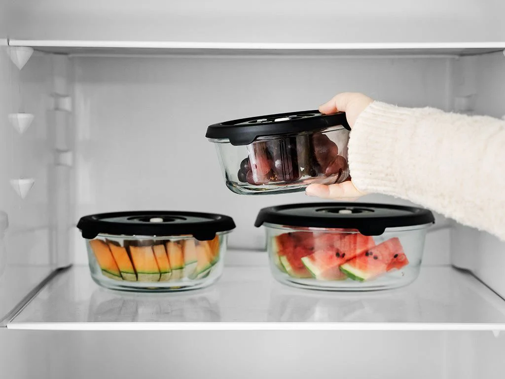 RUND VAKUUM GLASBEHOLDER – 930ML - Image 12