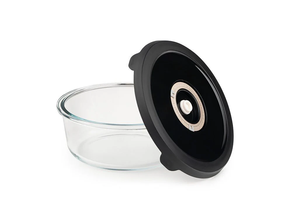 RUND VAKUUM GLASBEHOLDER – 930ML - Image 3