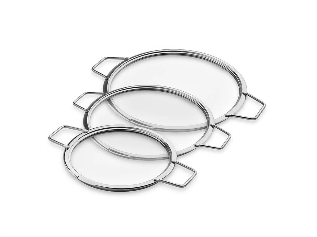 STABELBARE GLASLÅG – 14/ 20/ 24 CM – 3 DELE