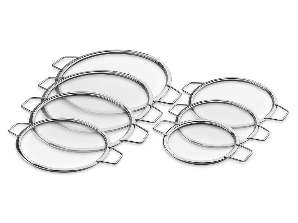 STABELBARE GLASLÅG – 18/ 20/ 24/ 26/ 28/ 30/ 32 CM – 7 DELE