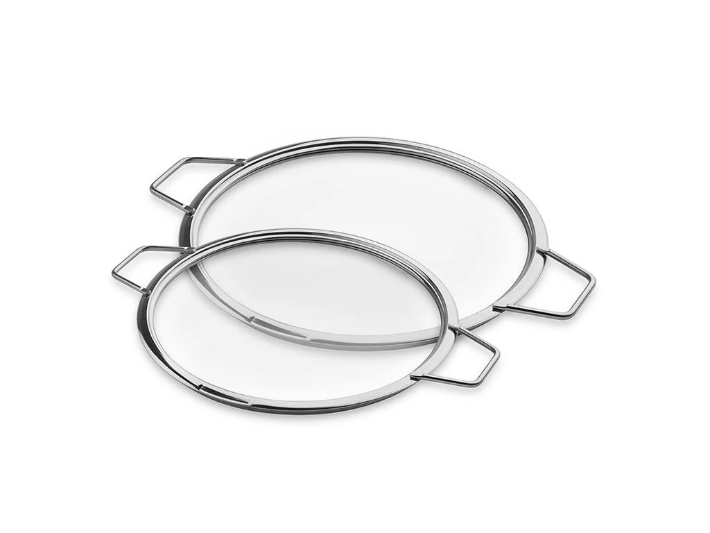 STABELBARE GLASLÅG – 24/ 28 CM – 2 DELE