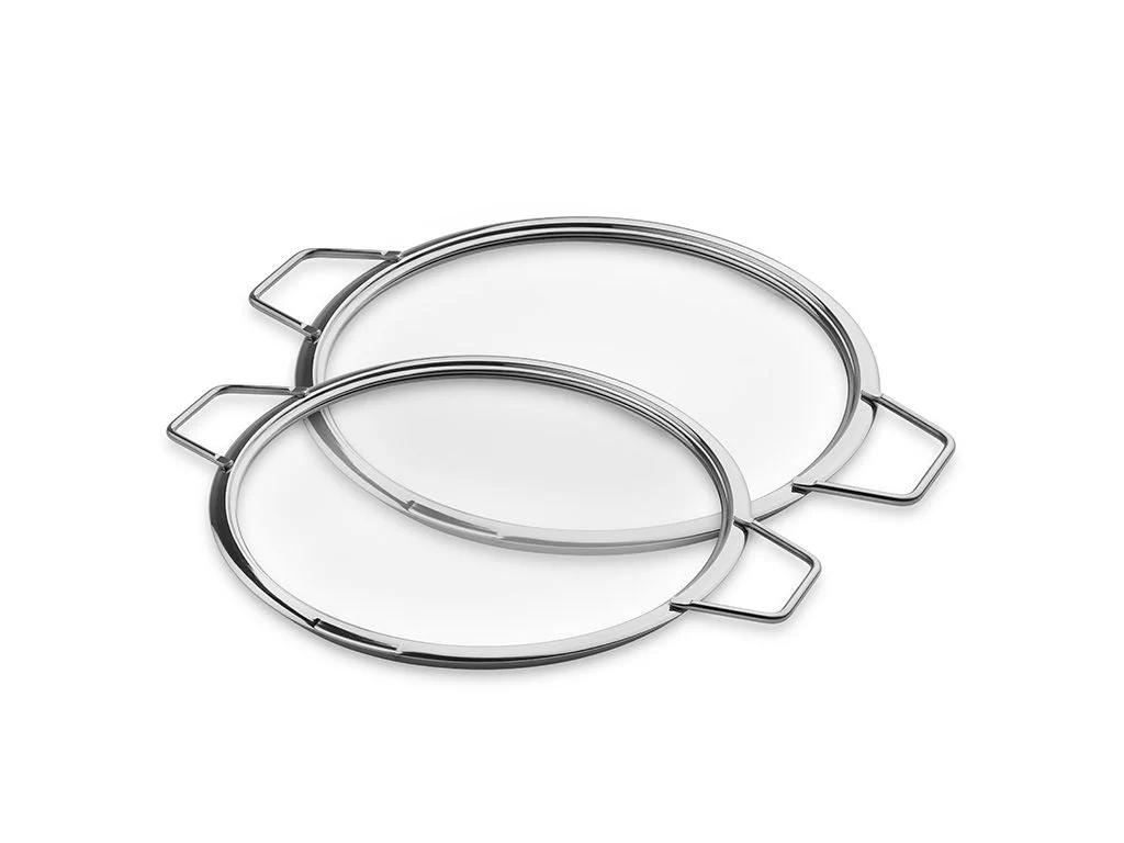 STABELBARE GLASLÅG – 26/ 28 CM – 2 DELE