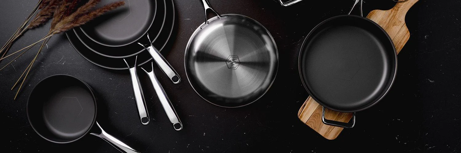 ZERO – NATURLIG NON-STICK COOKWARE-SÆT - 12-DELE - Image 8