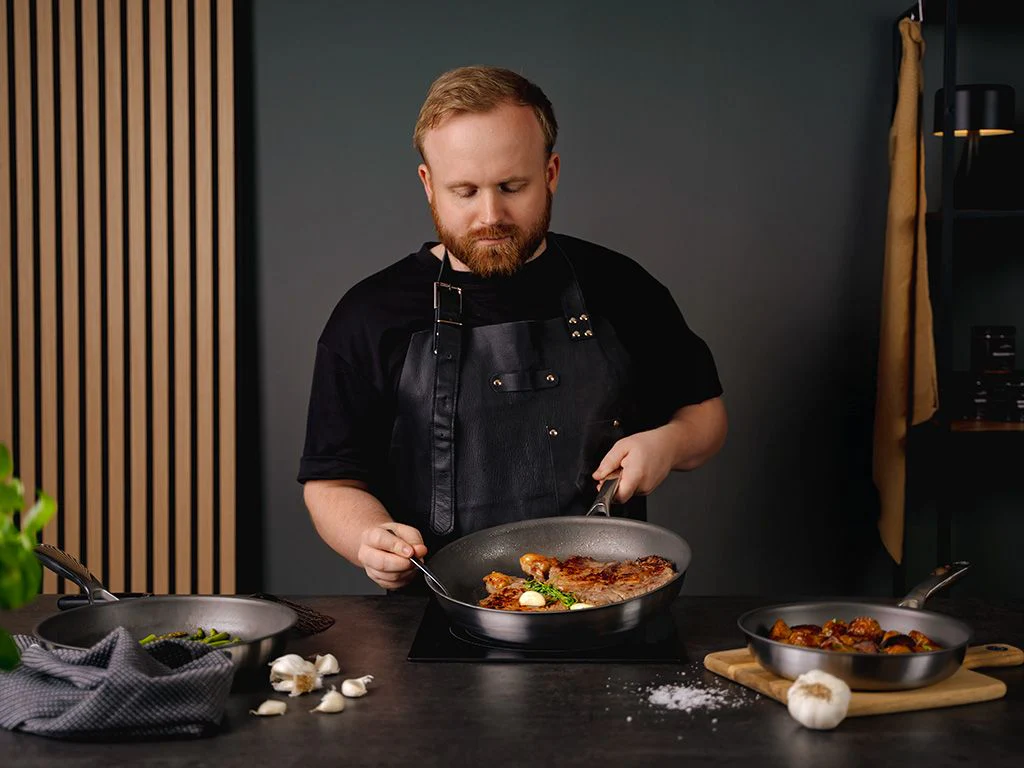 ZERO – NATURLIG NON-STICK COOKWARE-SÆT - 8-DELE - Image 6