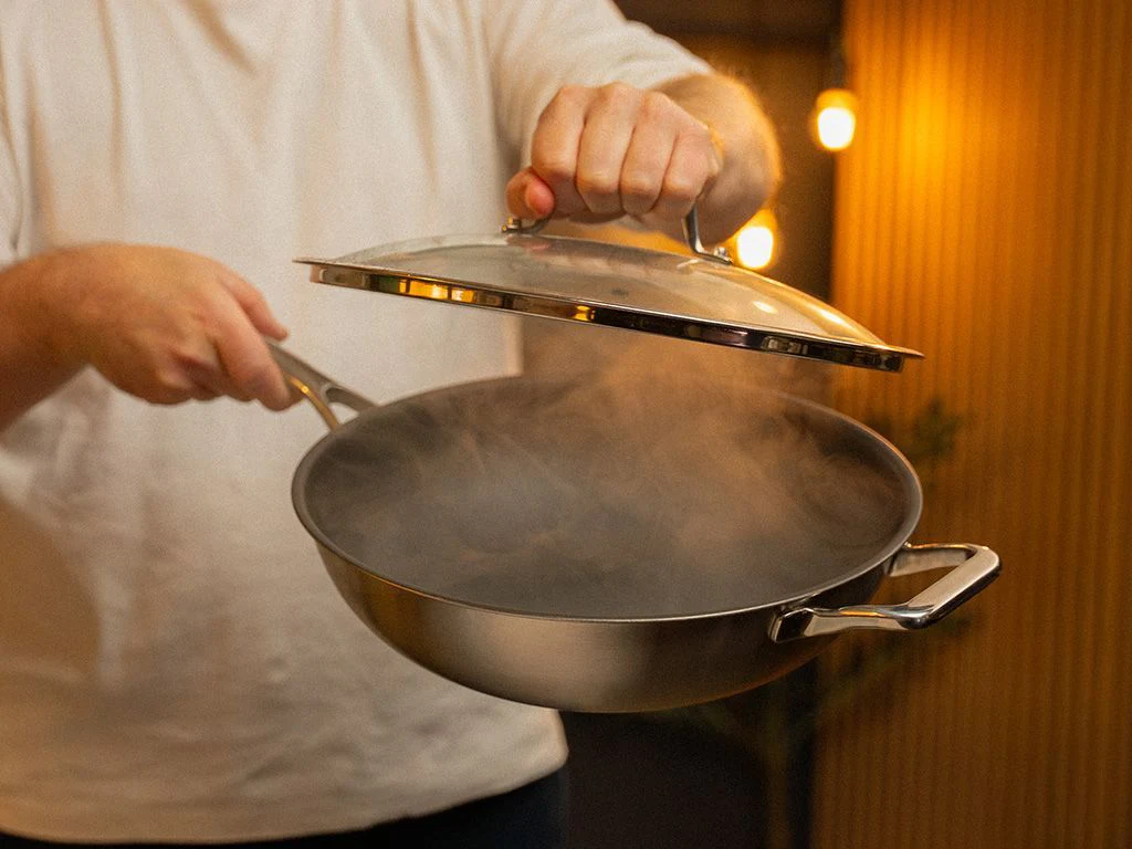 ZERO – NATURLIG NON-STICK WOKPANDE 30 CM - Image 8