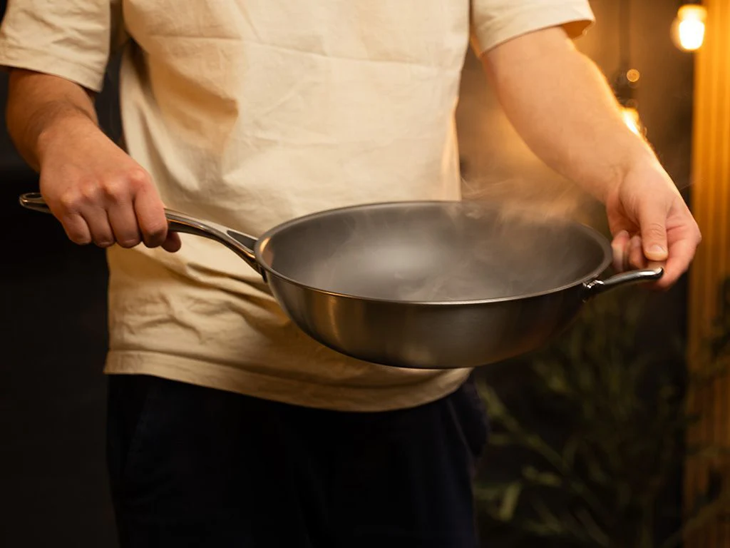 ZERO – NATURLIG NON-STICK WOKPANDE 30 CM - Image 9