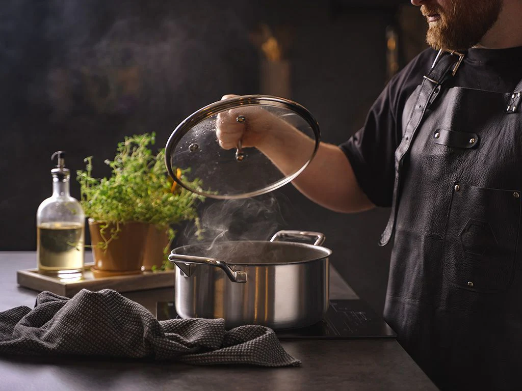 ZERO – NATURLIGT NON-STICK GRYDESÆT – 3 DELE - Image 3